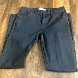 Levi’s 512 Slim Taper Black Jeans